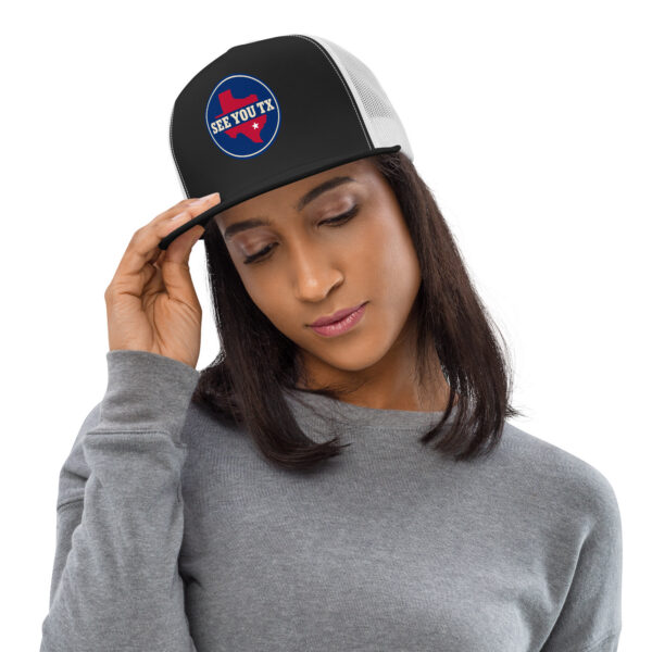 Trucker Cap – Black/ White