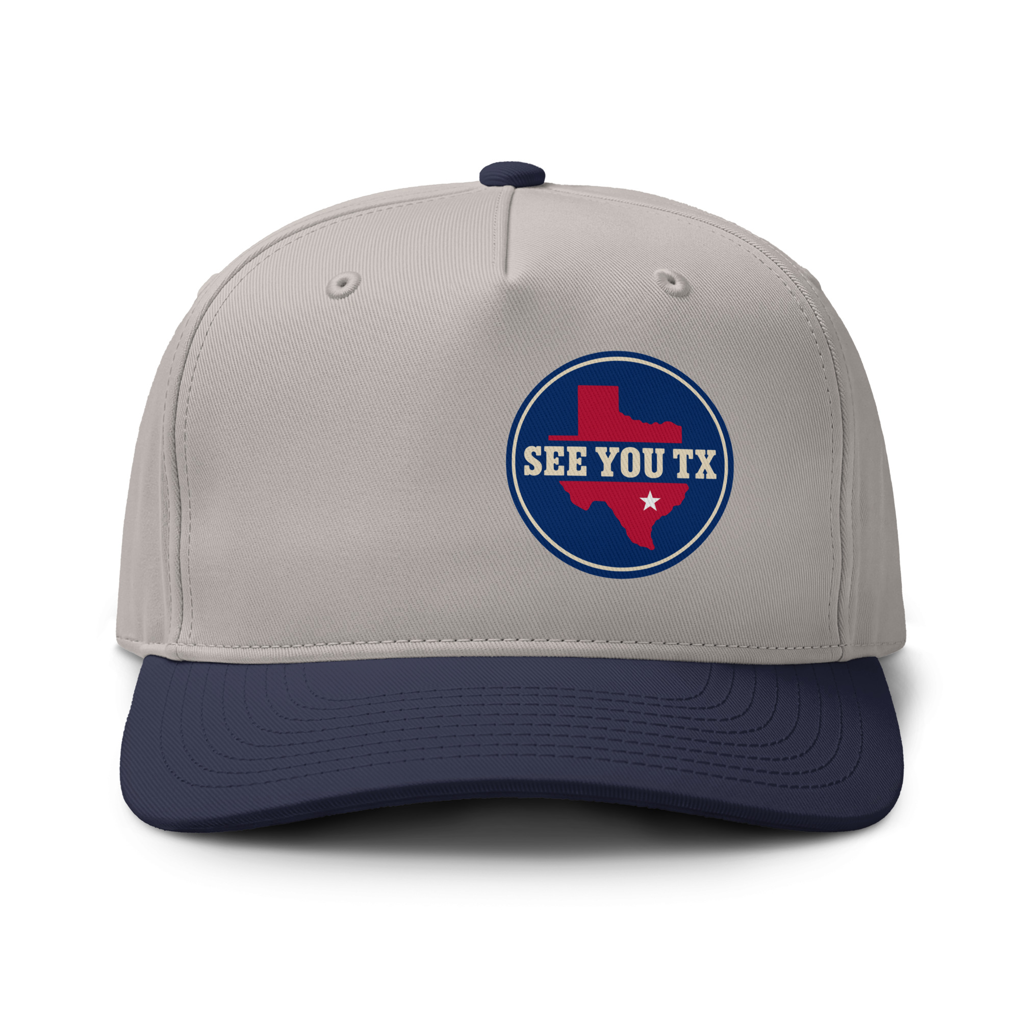 Class two-tone cap – Light Grey / Midnight