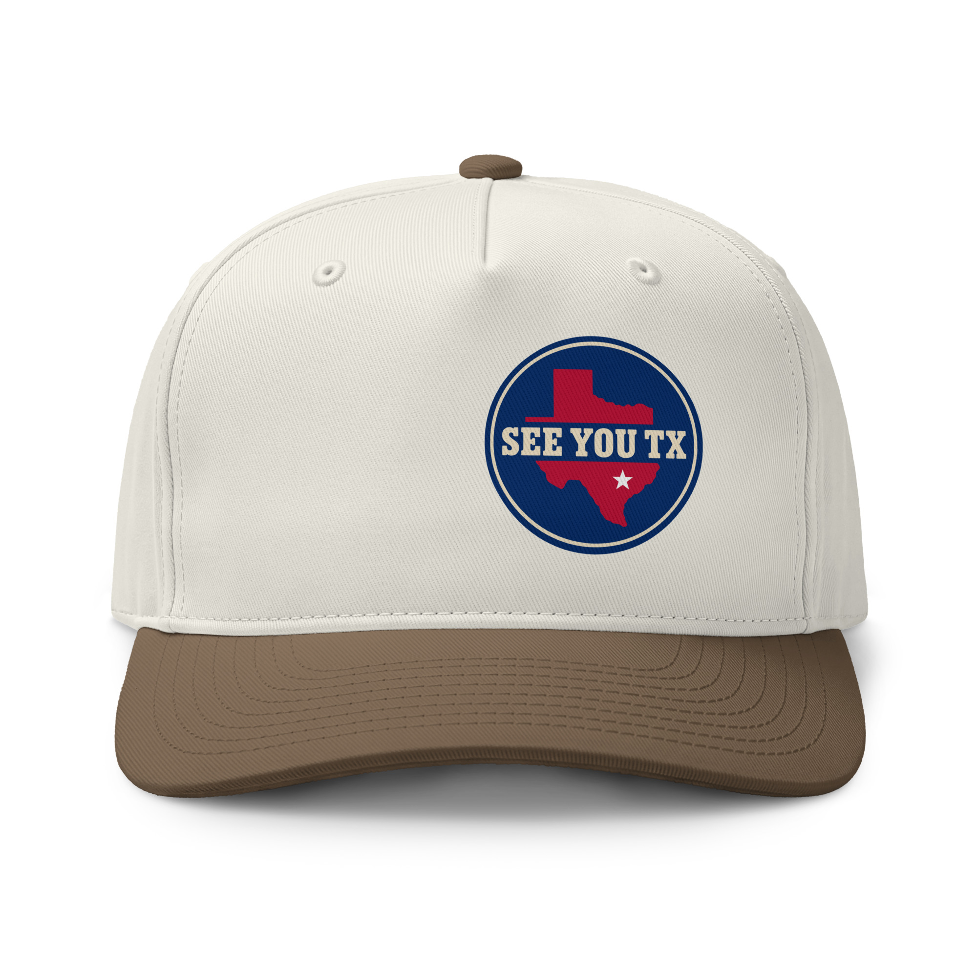 Class two-tone cap – Natural / Walnut