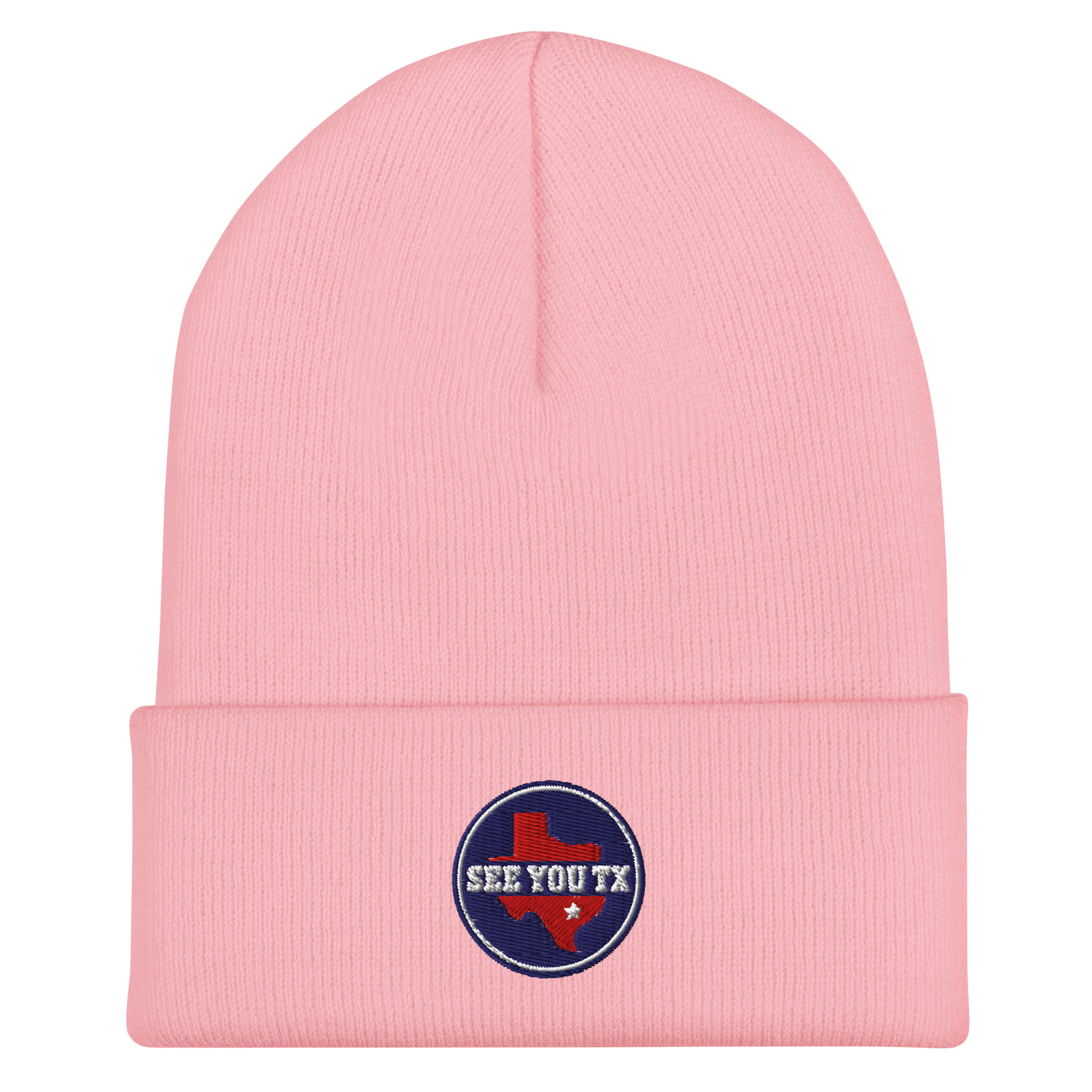 Cuffed Beanie – Baby Pink