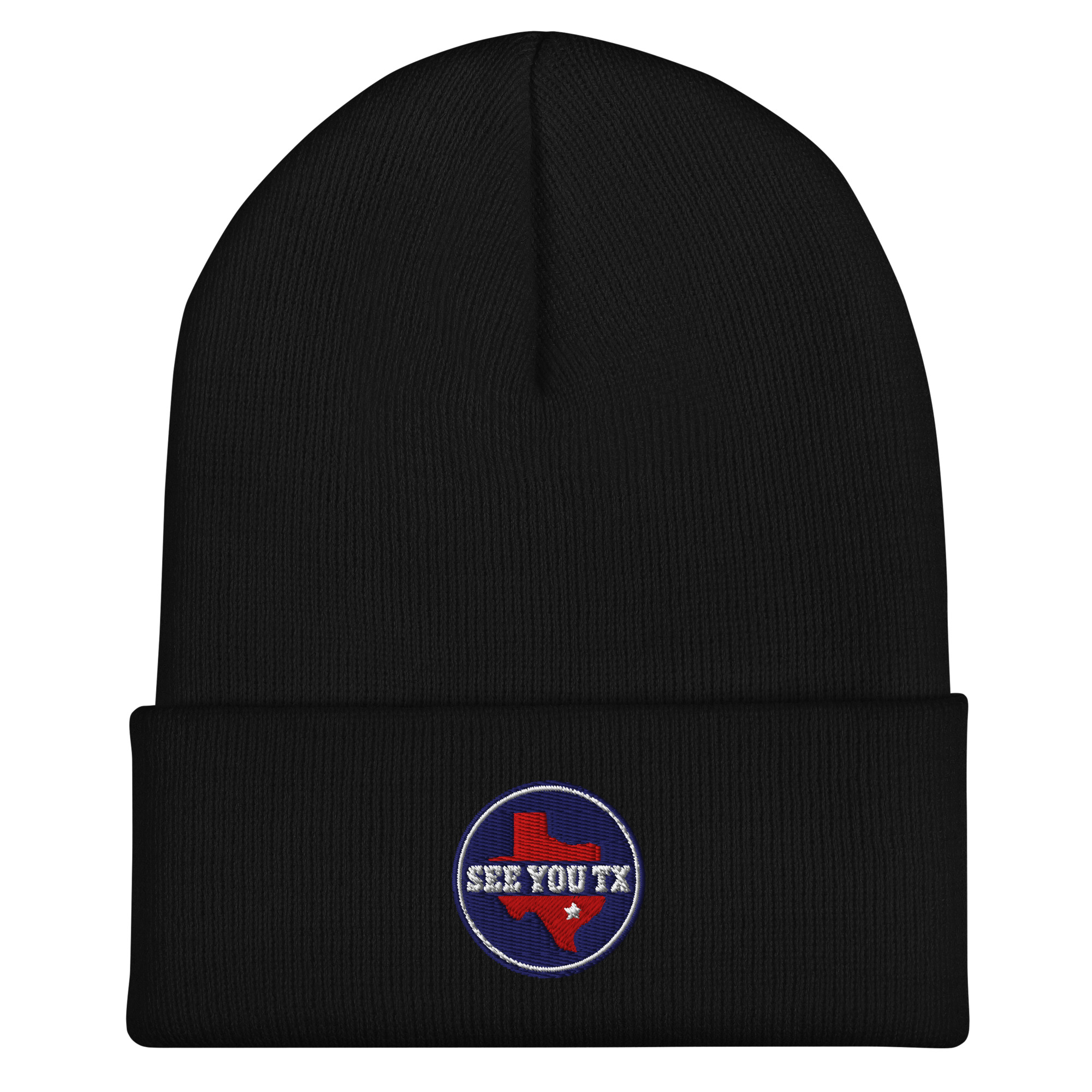 Cuffed Beanie – Black