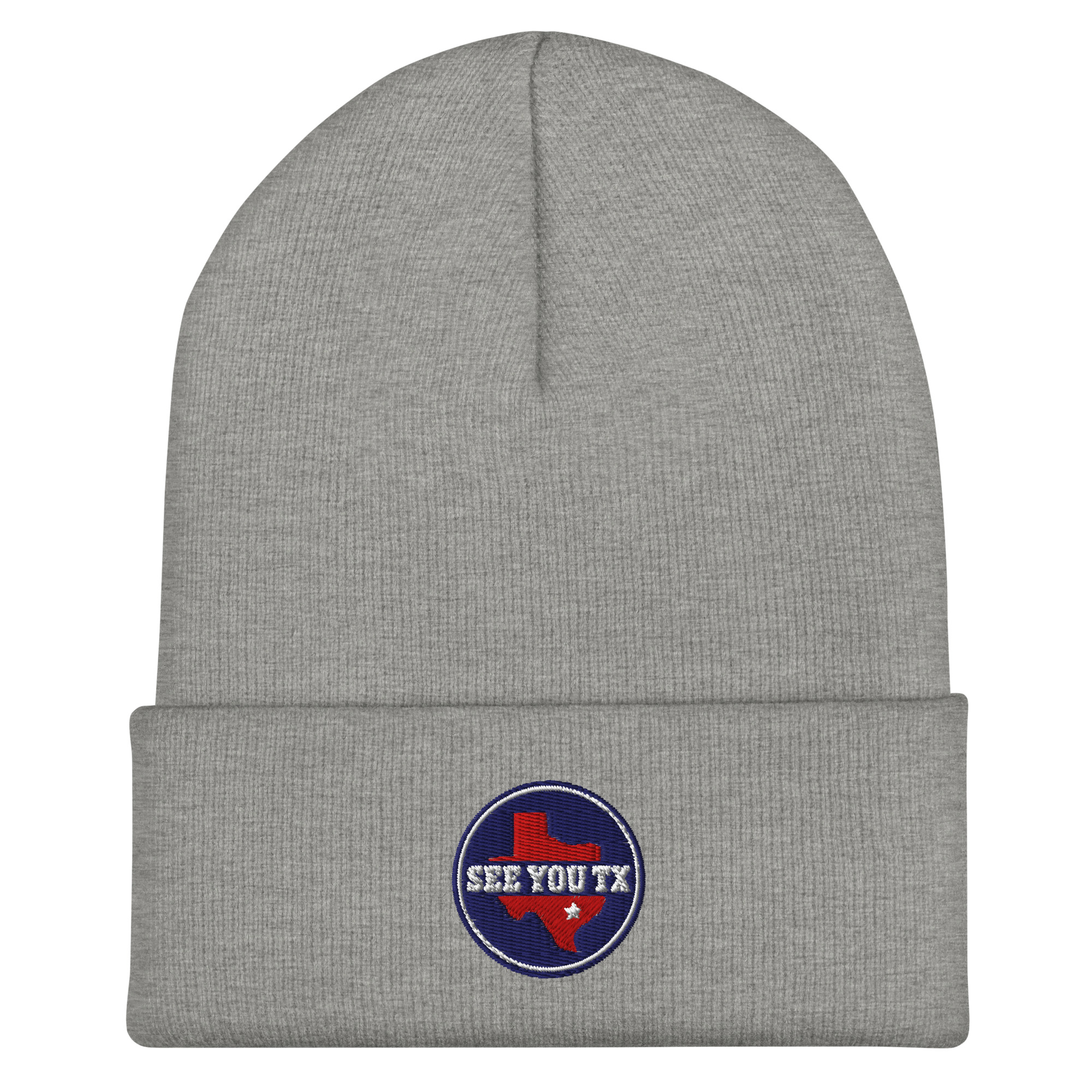 Cuffed Beanie – Heather Grey