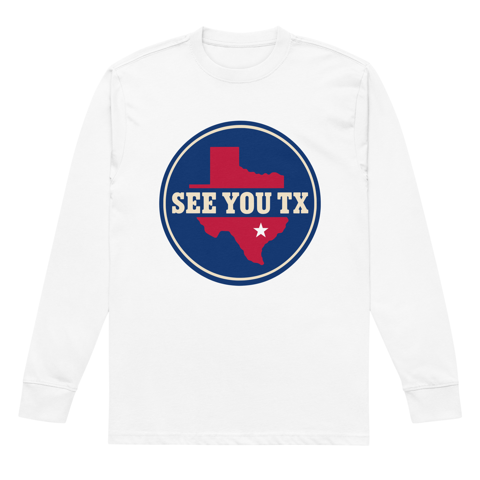 Men's heavyweight long sleeve t-shirt