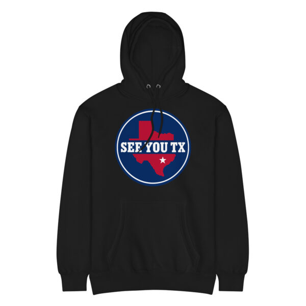 Unisex premium mid-weight hoodie – Black