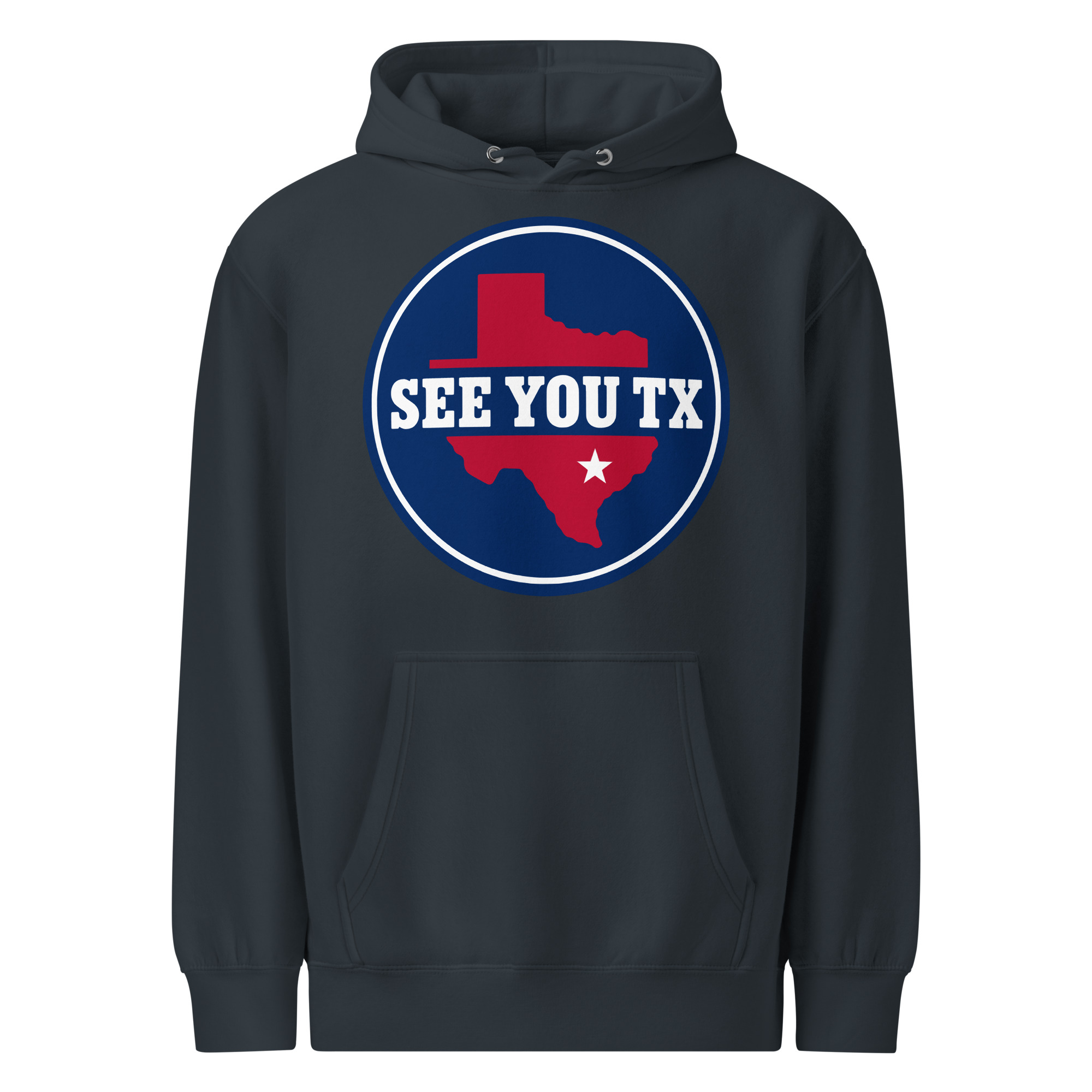 Unisex premium mid-weight hoodie – Navy