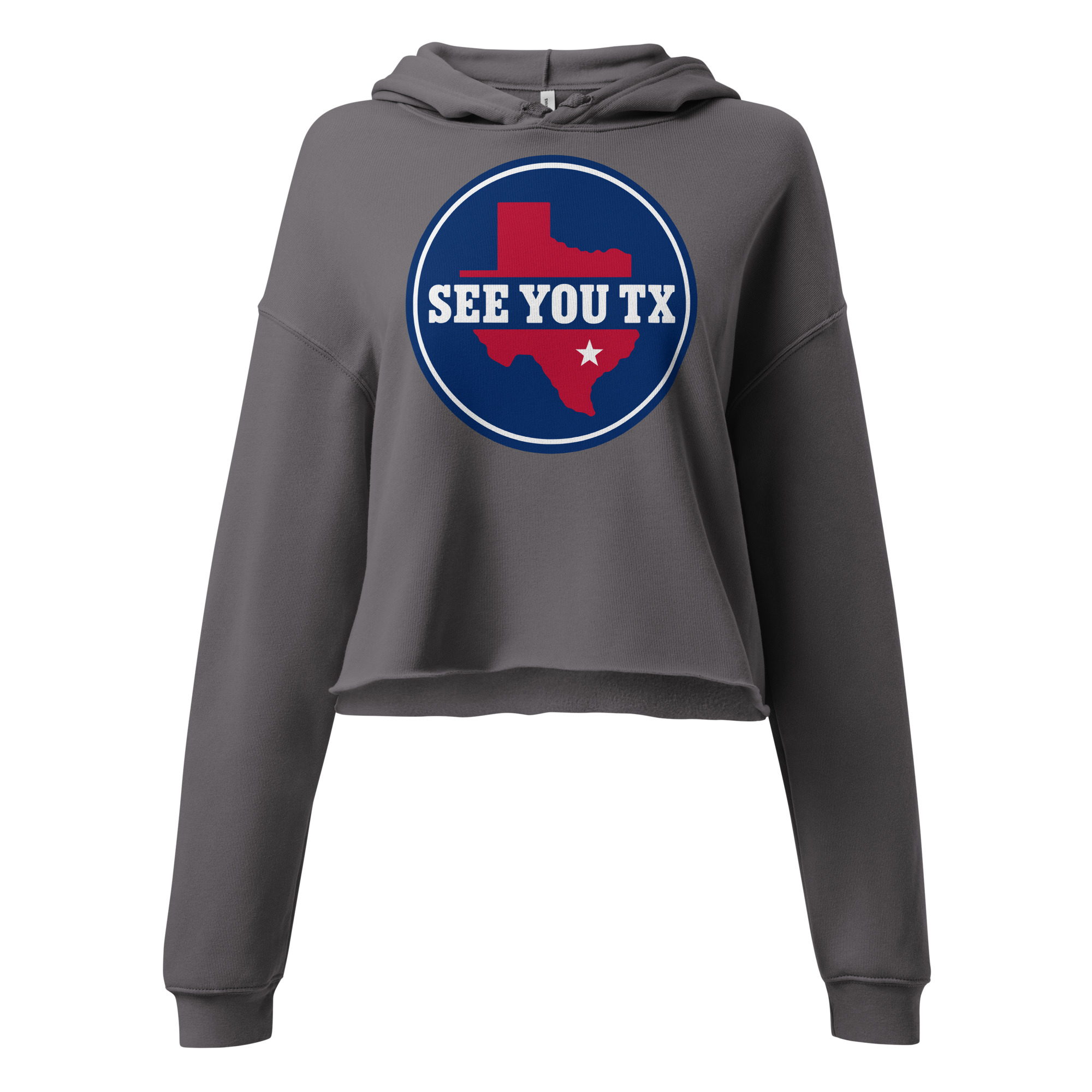 Crop Hoodie – Storm